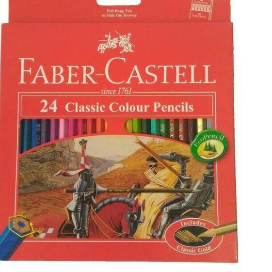 

Pensil Warna Classic Colour 24 Warna Faber Castell ..