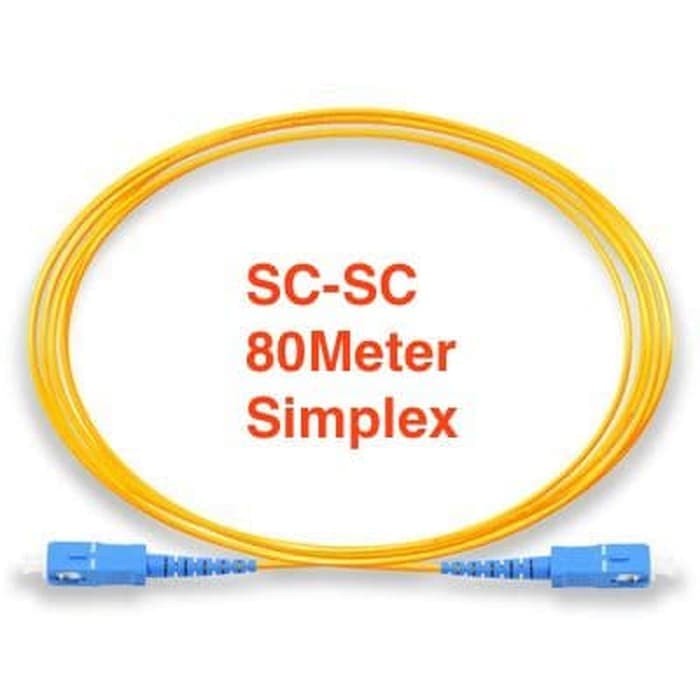 Patchcord Sc-Sc Simplex SingleMode [80 Meter]