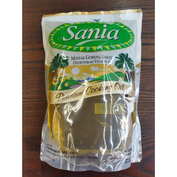 

Minyak goreng Sania 2 liter