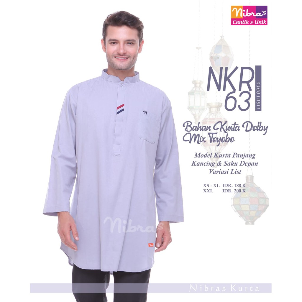 Baju Koko Nibras Kurta NKR63