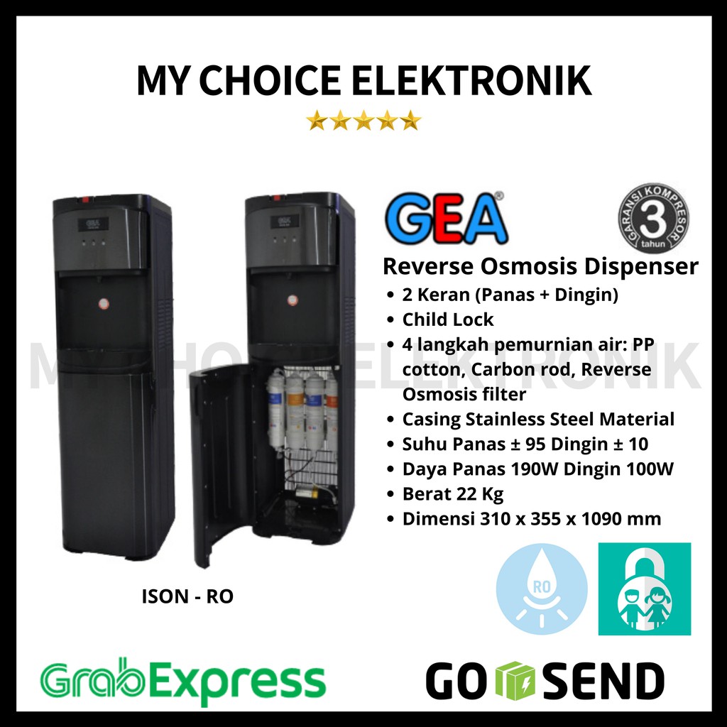 GEA ISON-RO Dispenser Reverse Osmosis