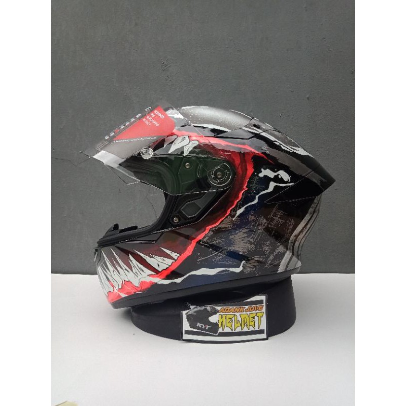 HELM KYT TT COURSE VENOM REPAINT