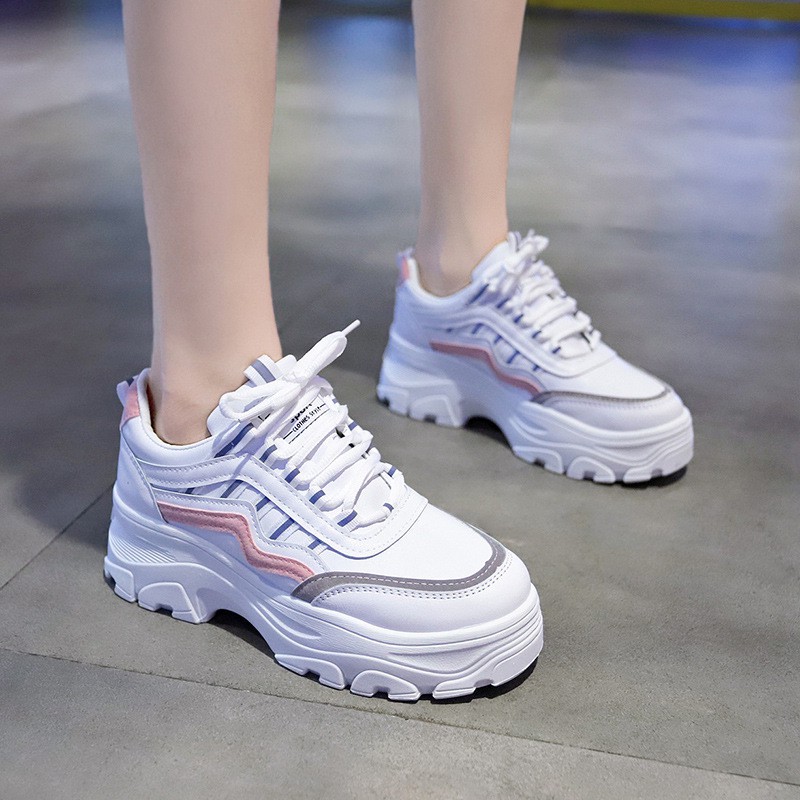 COD Sneakersdaily 1A06 Sepatu Sneakers Wanita Trend Korea Fashion Import