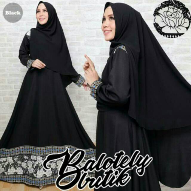 Gamis Baloteli Butik Syari