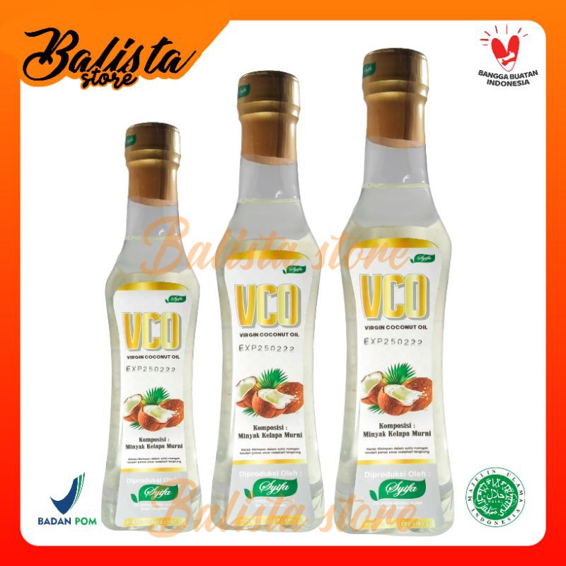 

Virgin Coconut Oil Organik Original Minyak Kelapa Murni 100% Tanpa Campuran