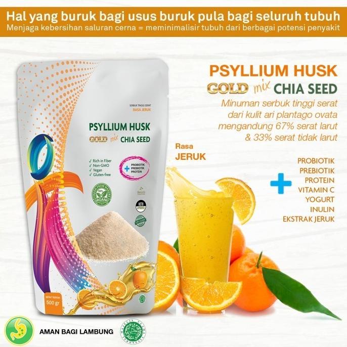 

PSYLLIUM HUSK GOLD MIX ORANGE 500 GRAM