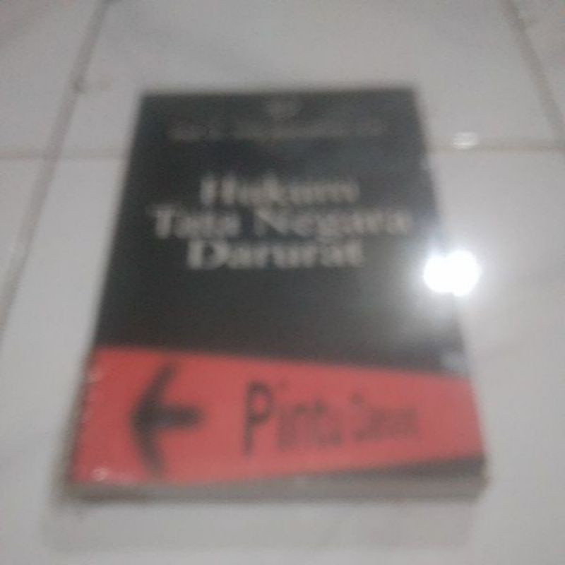 hukum tata negara darurat Prof Dr jimly hasyidin SH