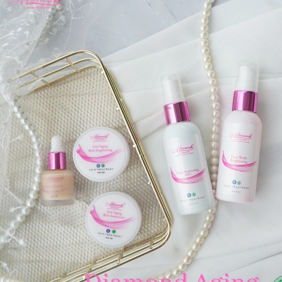 DISKON MARWAH DIAMOND BRIGHT TEATREE ORIGINAL || MARWAH BTT || PAKET NORMAL CNDERUNG BERKOMEDO FREE 