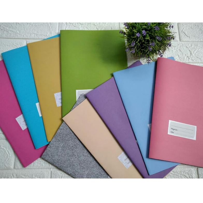 

(PROMO P0T49) Sampul Buku Polos Premium Ukuran Boxy /Bigboss (1 Pack=10 lembar) ✹