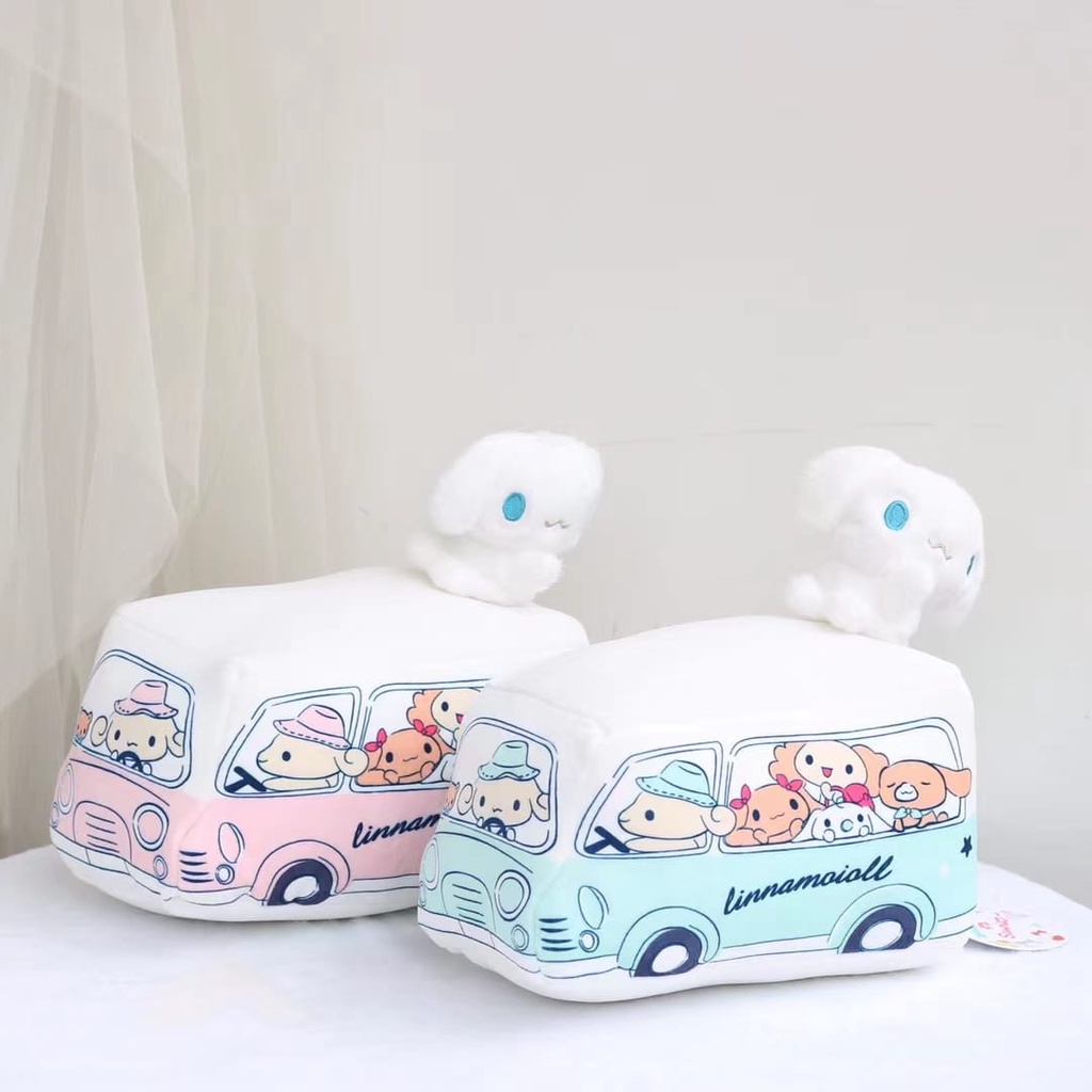 Boneka Bus Cinnamoroll bahan Plush