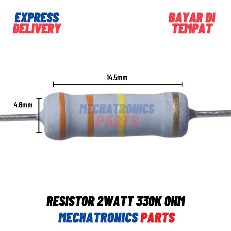 [PAS-9189] RESISTOR 2WATT 330KOHM