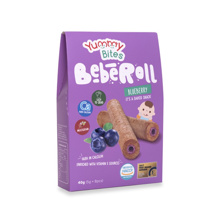 Yummy Bites Beberoll 40 Gr Snack Anak Sehat