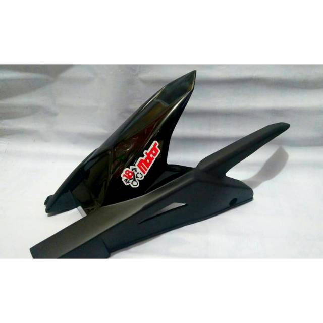Rear Hugger spakbor kolong cover arm CBR 150 Facelift 2016-2018 custom Fiber
