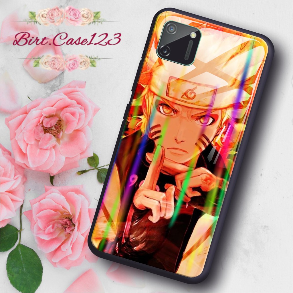 BC Case silikon Gambar NARUTO back case glass aurora vivo y91 y93 y95 y91c y71 y81 y12 y15 y17 y53