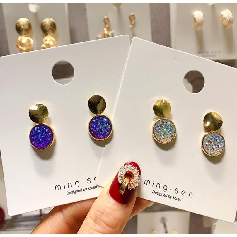 Aksesoris untuk baru panjang fringe anting-anting wanita etnis Bohemian style multi-warna retro anti