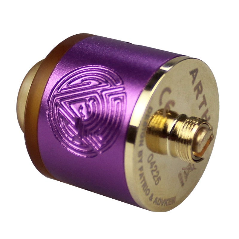 Artha RDA V1.5 Banok Tip 24 RDA Atomizer - PURPLE [Clone]