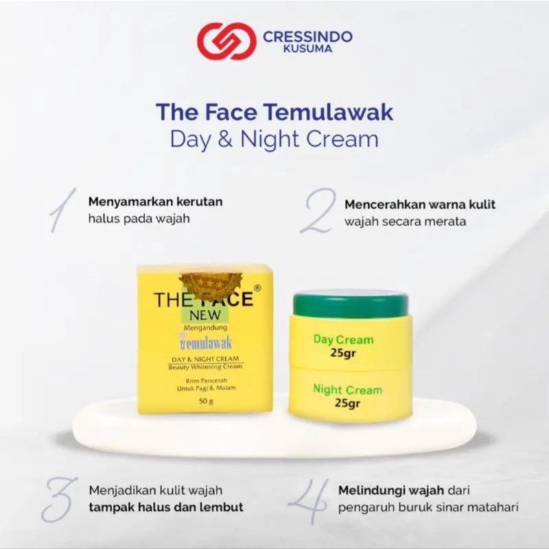 The Face Temulawak Brightening kit 5in1