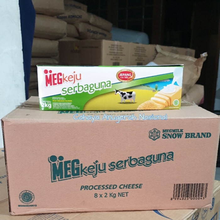 

fe20011vv Keju Meg Cheddar Hijau Serba Guna 2Kg Xa201As