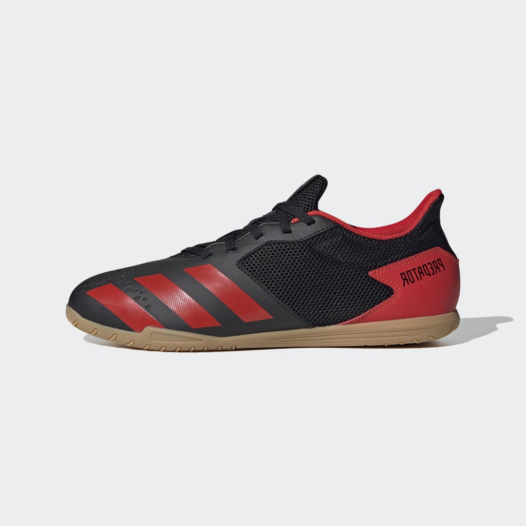 Sepatu Futsal Pria Adidas Predator 20.4 In Sala Hitam Merah