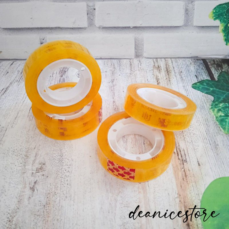 

Selotip Bening Kecil 25 yard | Nachi Tape