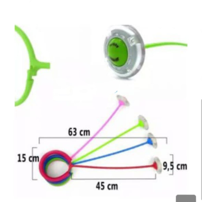 HULA HOOP JUMP BALL LOMPAT KAKI-MAINAN DILUAR RUANGAN UNTUK ANAK