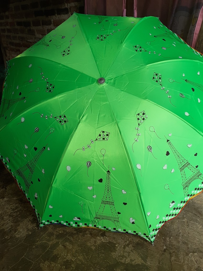 Payung Lipat Fancy Korea Jepang Paris Uv Protection