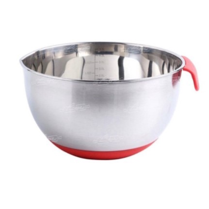 Mixing Bowl Mangkok Baskom Adonan Salad Bowl Stainless Steel SUS 304