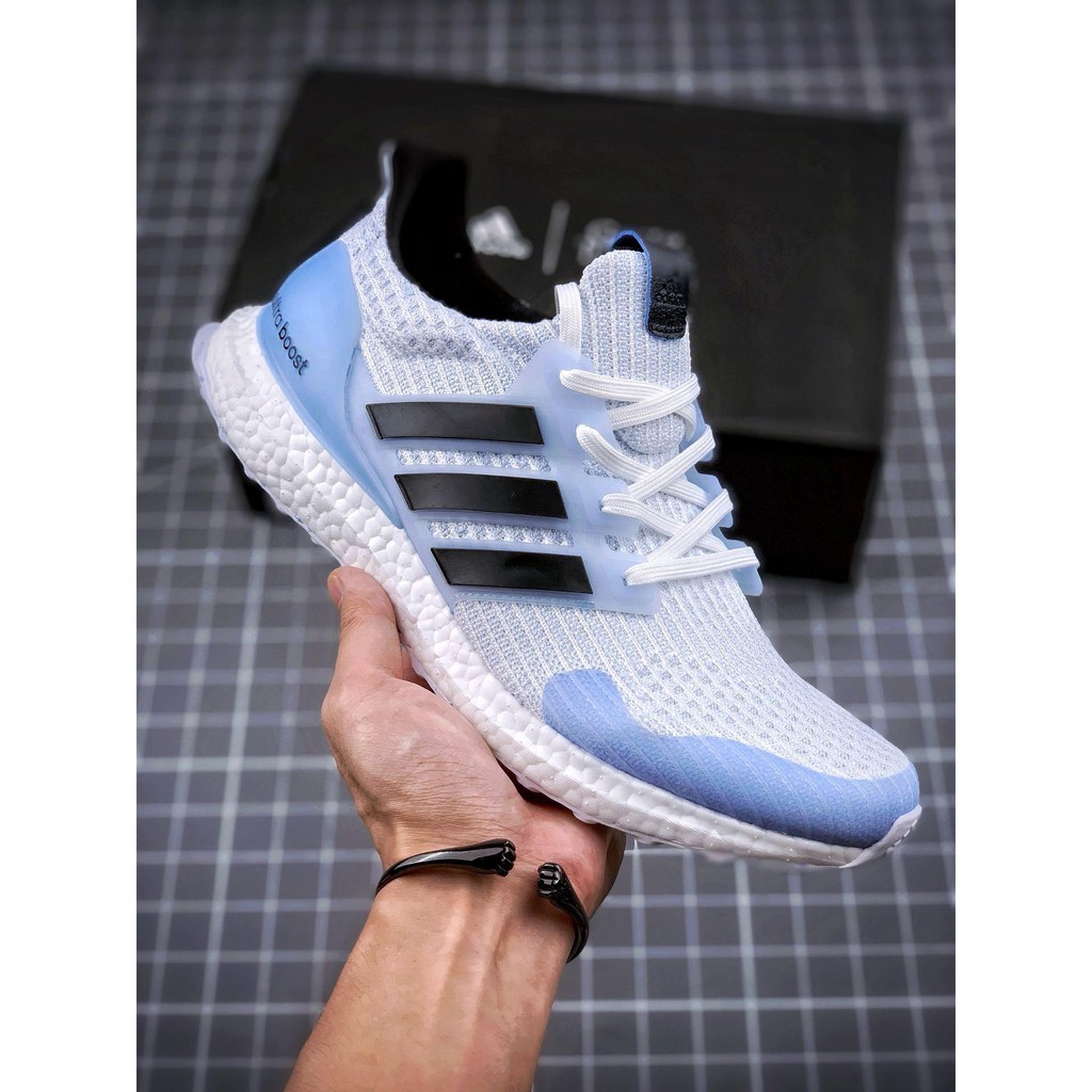 white walker adidas boost