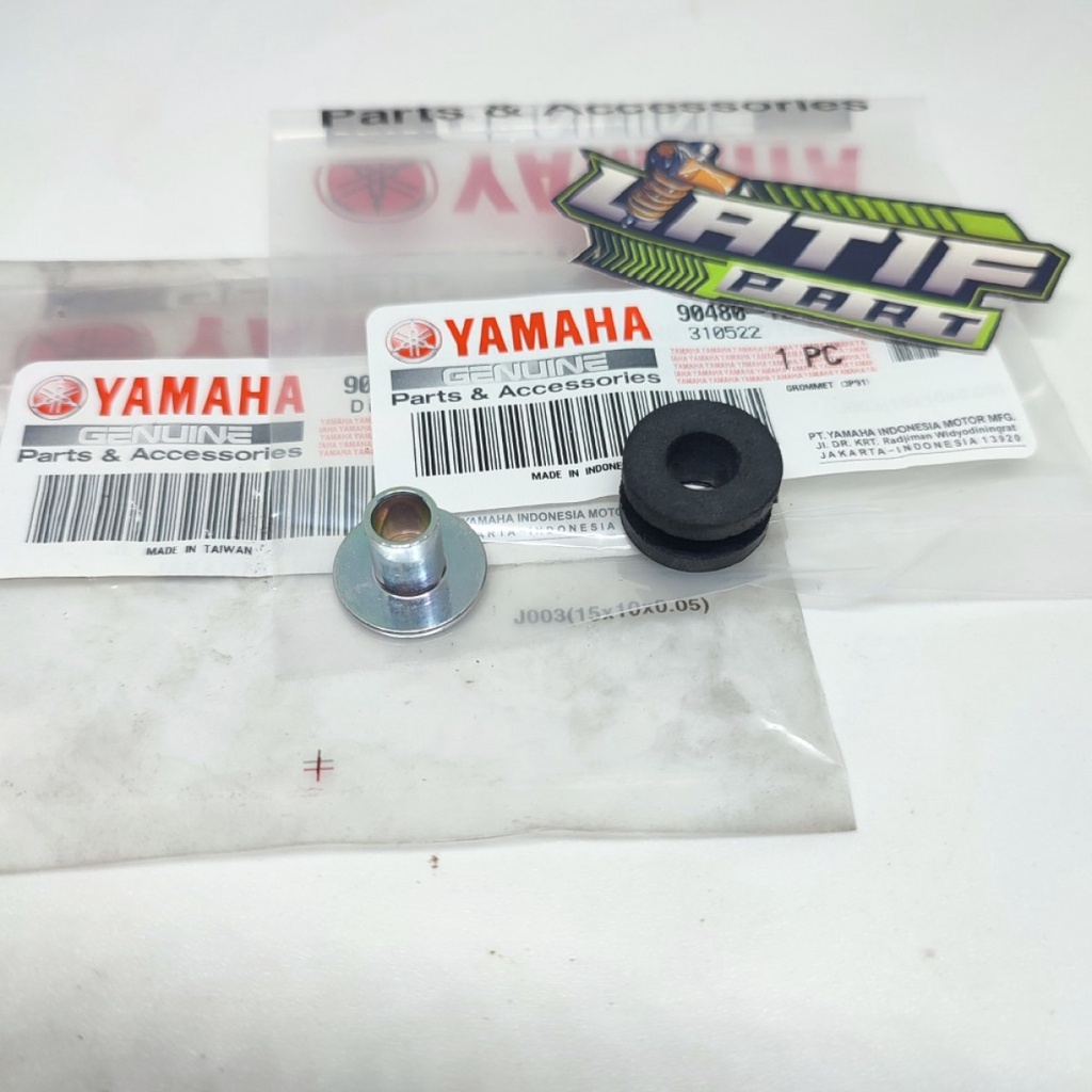 GROMET DAN BOSH SPAKBOR DEPAN MIO SPORTY SMILE ORIGINAL ORI YAMAHA