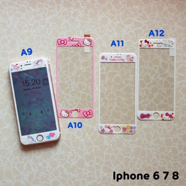 [ TIPE HANYA IP 6/7 ] Anti gores Tempered glass Anti gores IP 8