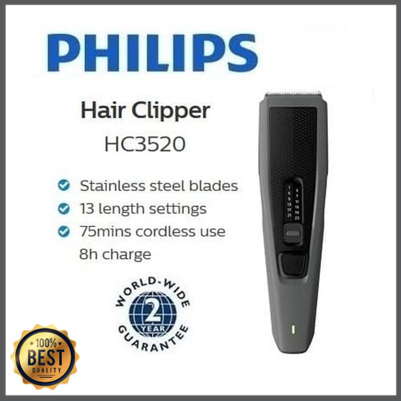 Waqasd Shop -  (HARGA PROMO) Philips Hair Clipper Alat Cukur Rambut Cukuran HC3426/15 TK-2450-303