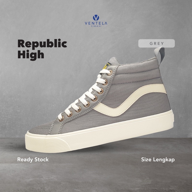 Ventela Republic High Grey