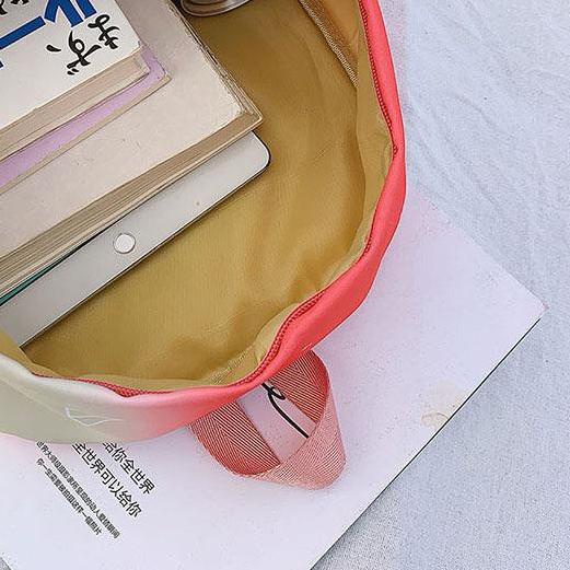 ✦ Tas Anti Air Ombre Pastel Cerah TAS RANSEL PUNGGUNG ANAK MUAT LAPTOP Bagpack READY hujan musim ♟