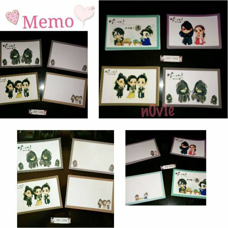 

Paper Memo Moon Lovers Drakor Drama Korea PO 7 Hari