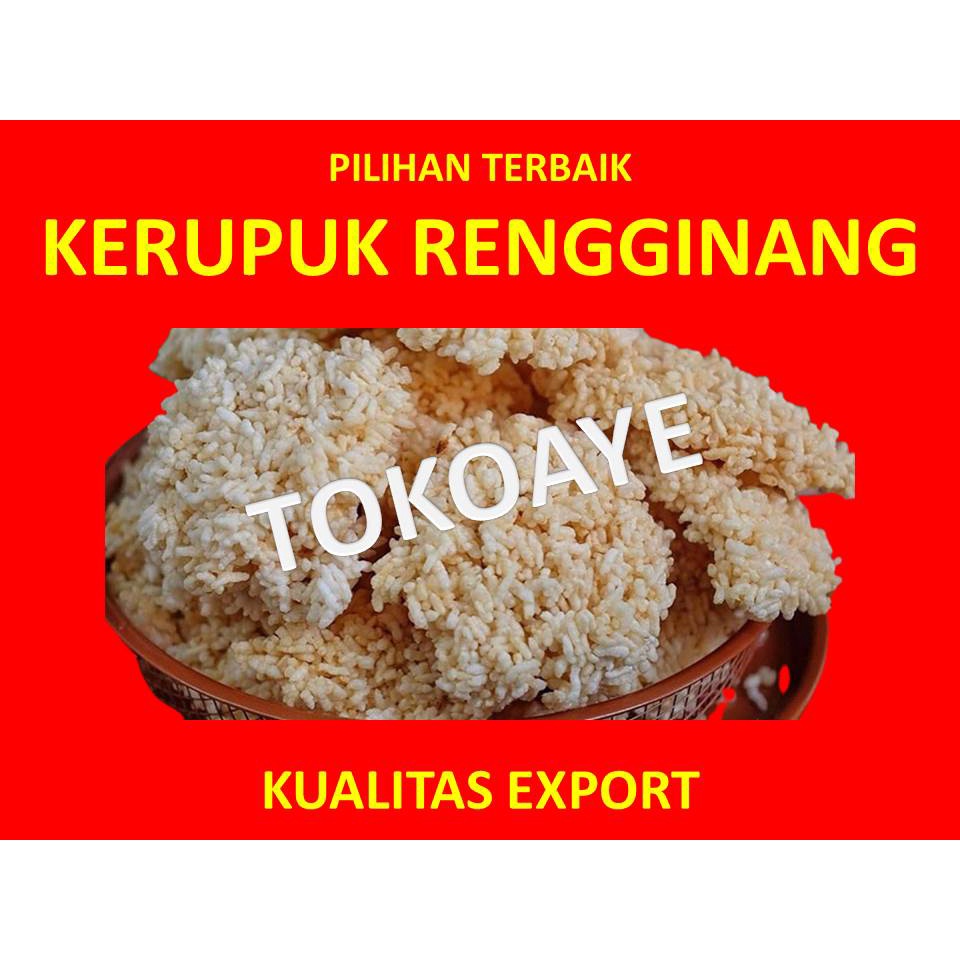 

BEST SELLER SPESIAL KERUPUK RENGGINANG KUALITAS EXPORT