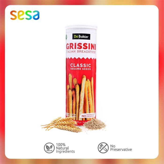 

Debakker Grissin Italian Breadsticks Classic Sesame Seeds 125 g Best Seller