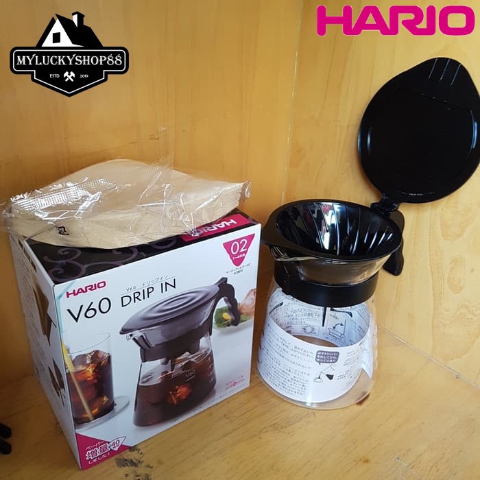 Hario V60 Drip In Server 02 700ml VDI-02B Pour Over 700 ML