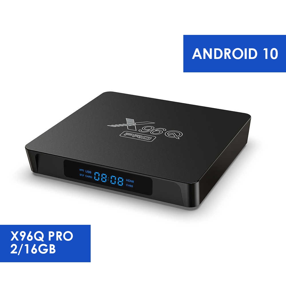 Set Top Box X96Q Pro Android 10 RAM 2GB ROM 16GB