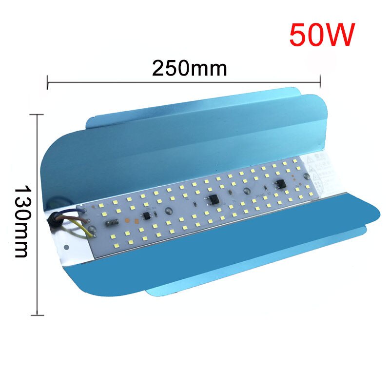 Lampu Sorot Led 50w Bahan Iodine Tungsten Anti Air Warna Cold White Untuk Konstruksi