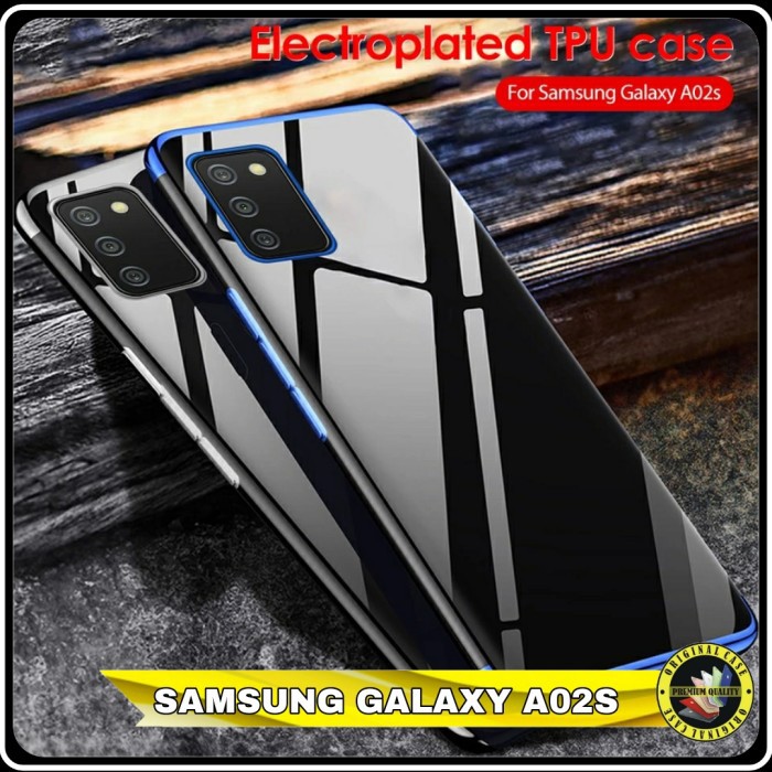 Case Samsung Galaxy A 02S Hard Soft Case A02s Transparan Premium