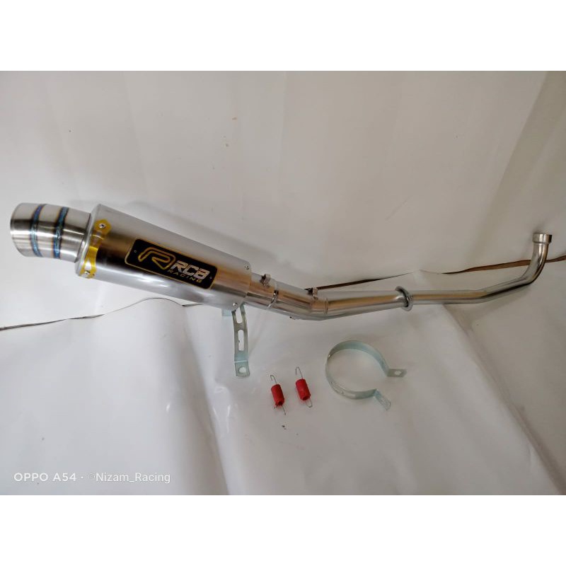Knalpot Racing RCB Supra X/Fit X/Fit new/Fit S Jupiter Z1/Z Vega ZR/Z/R Smash Shogun