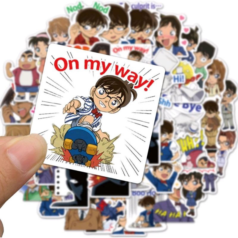 

Stiker | Detektif Conan (random)