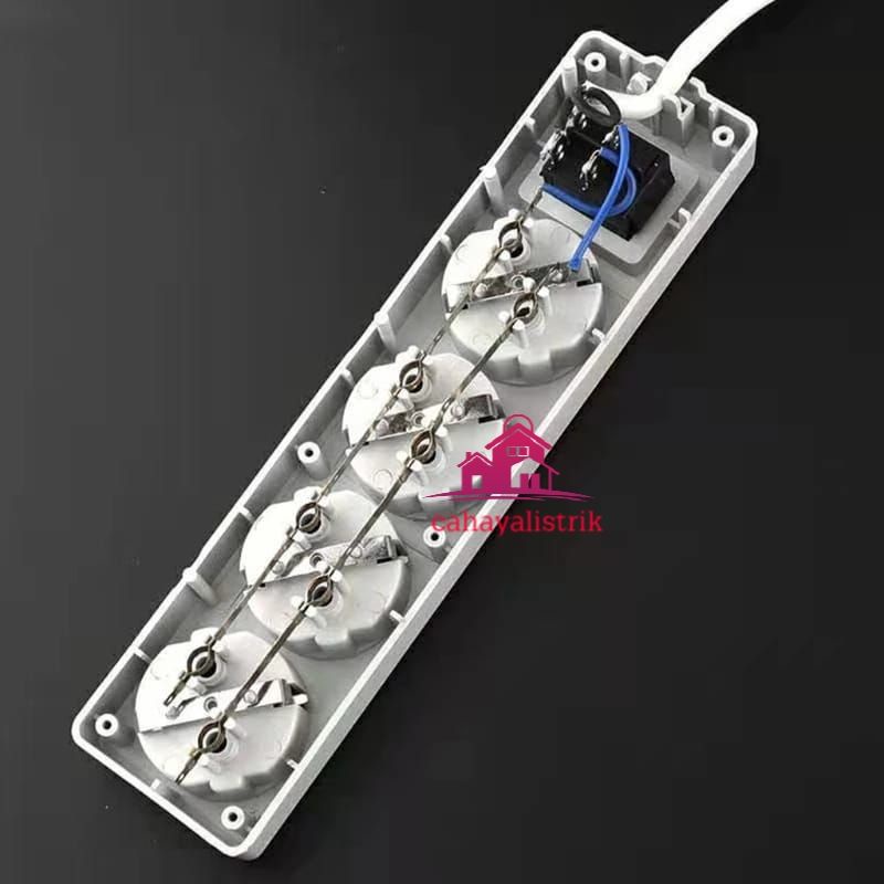 STOP KONTAK 3 4 5 LUBANG PANJANG 5M KABEL STOP KONTAK KABEL colokan listrik good bagus