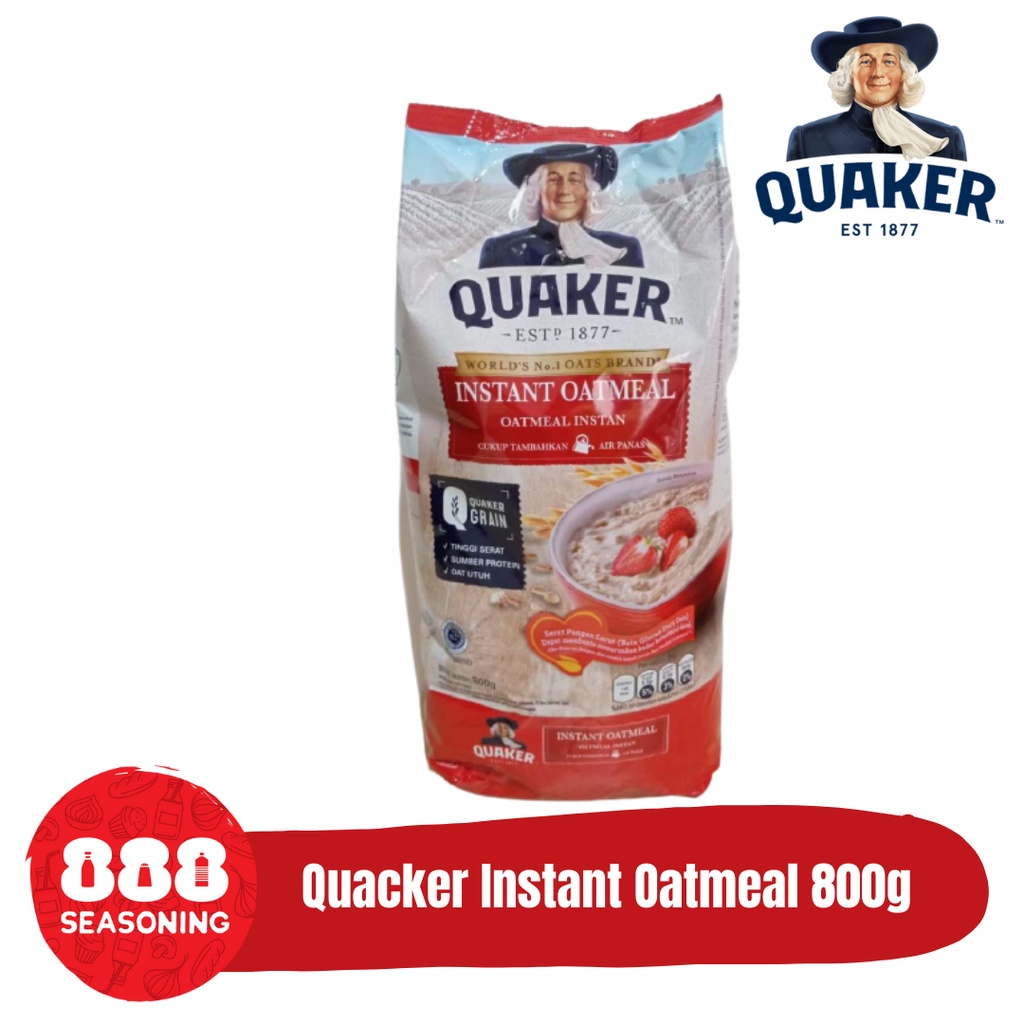 

QUACKER INSTANT OATMEAL 800g
