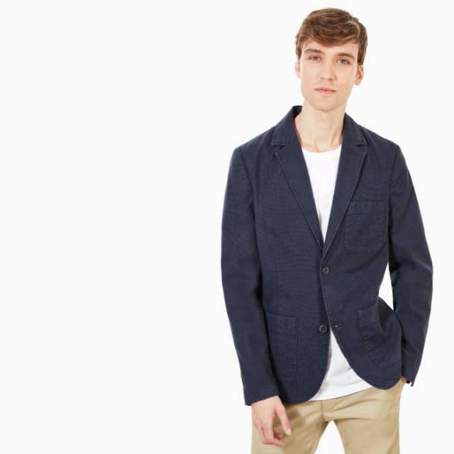 timberland cotton blazer