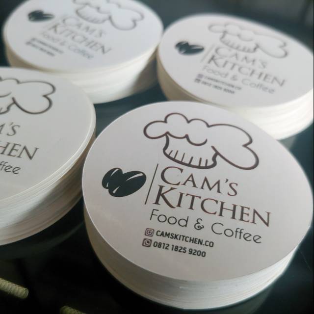 

STIKER LABEL KUE / STIKER LABEL BOX MAKANAN / STIKER LABEL MINUMAN PREMIUM QUALITY