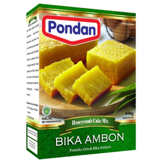 

PONDAN TEPUNG BIKA AMBON 400G