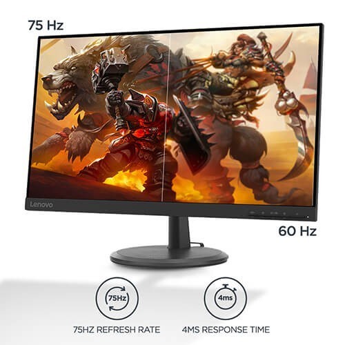 Monitor LED Lenovo D24 D24-20 24&quot; 1080p VGA HDMI Freesync