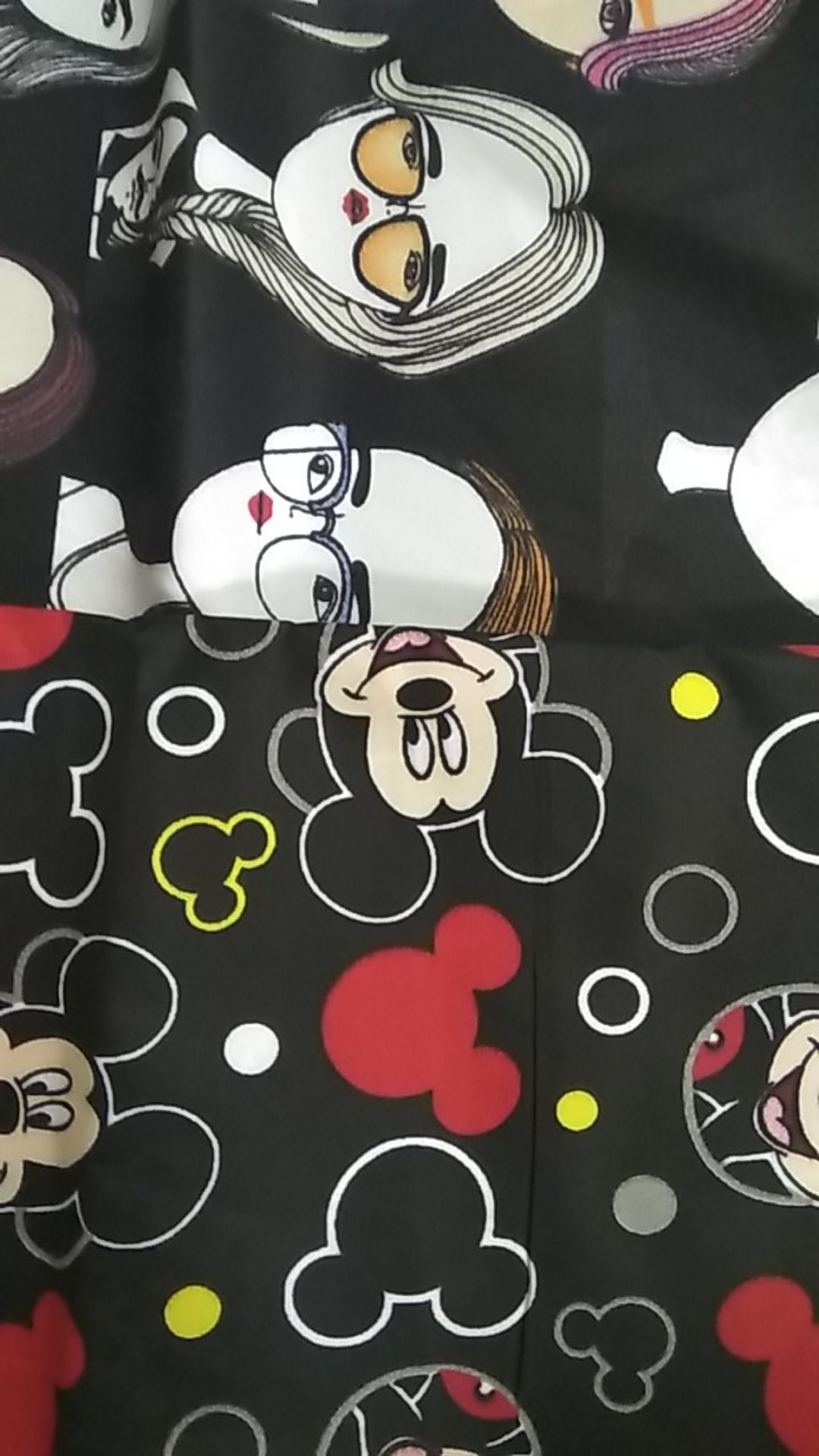 Kain Katun Sprei Disperse Murah Motif Kartun Meteran Tebal Tidak Luntur (0.5 Meter)