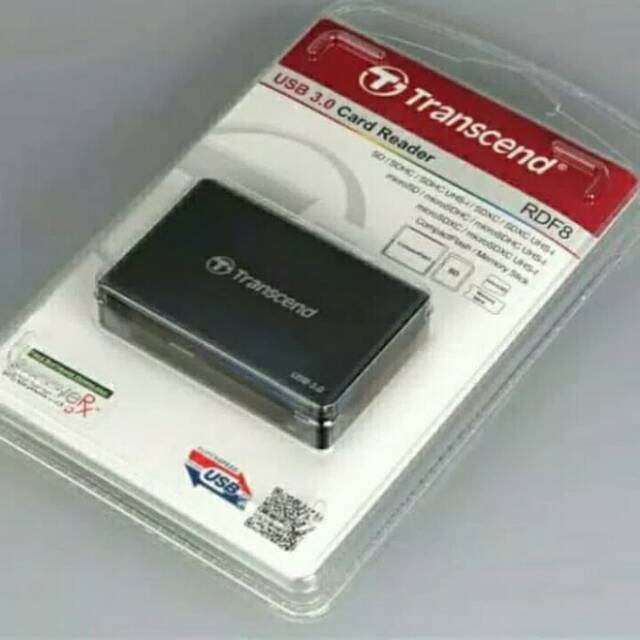 Card Reader Transcend Rdf8 Usb 3 0 Shopee Indonesia